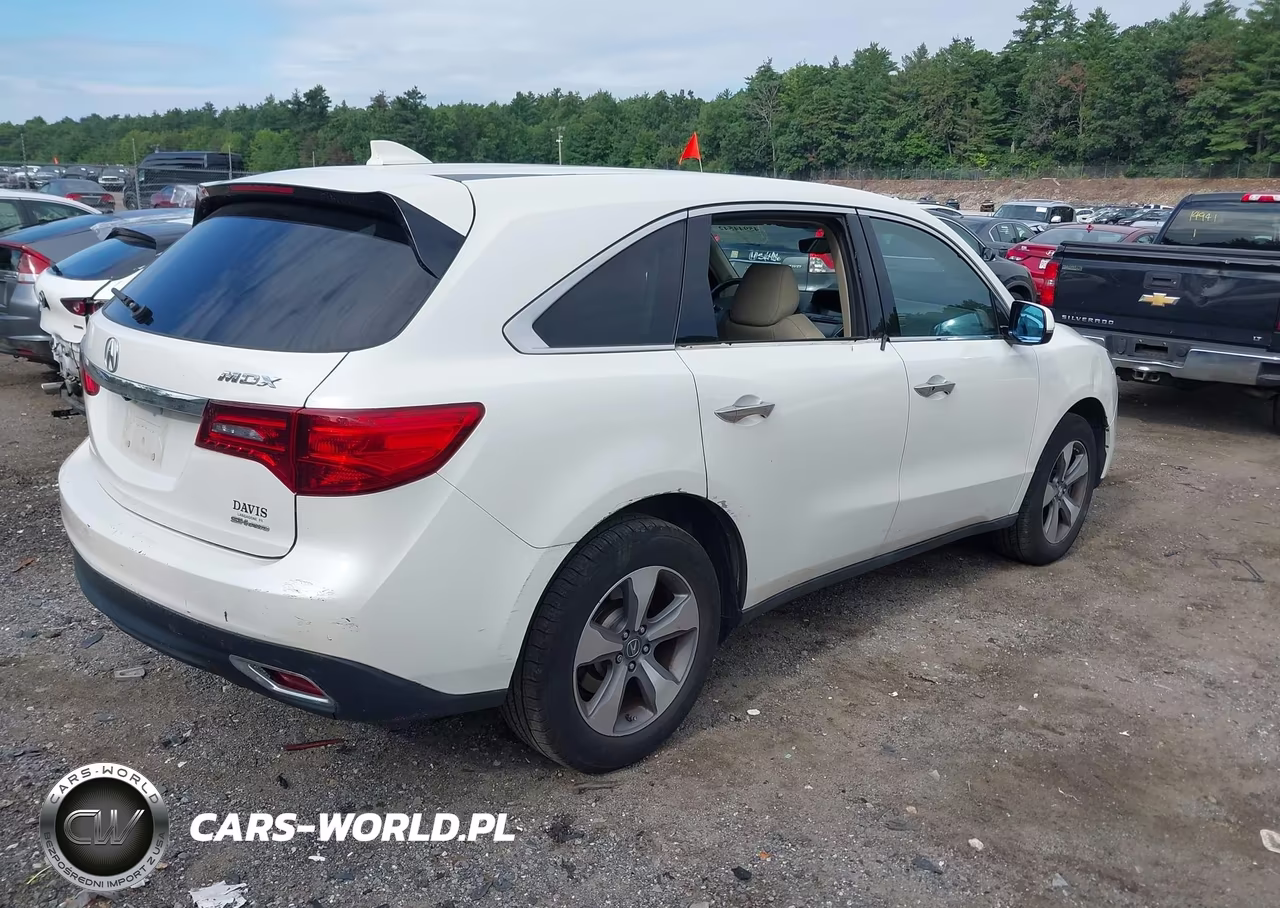 2014 Acura Mdx VIN:5FRYD4H23EB007004 - 4