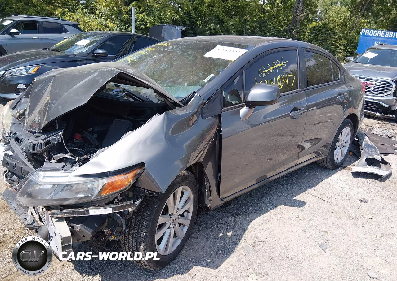 2012 Honda Civic Ex VIN:19XFB2F83CE022986 - 2