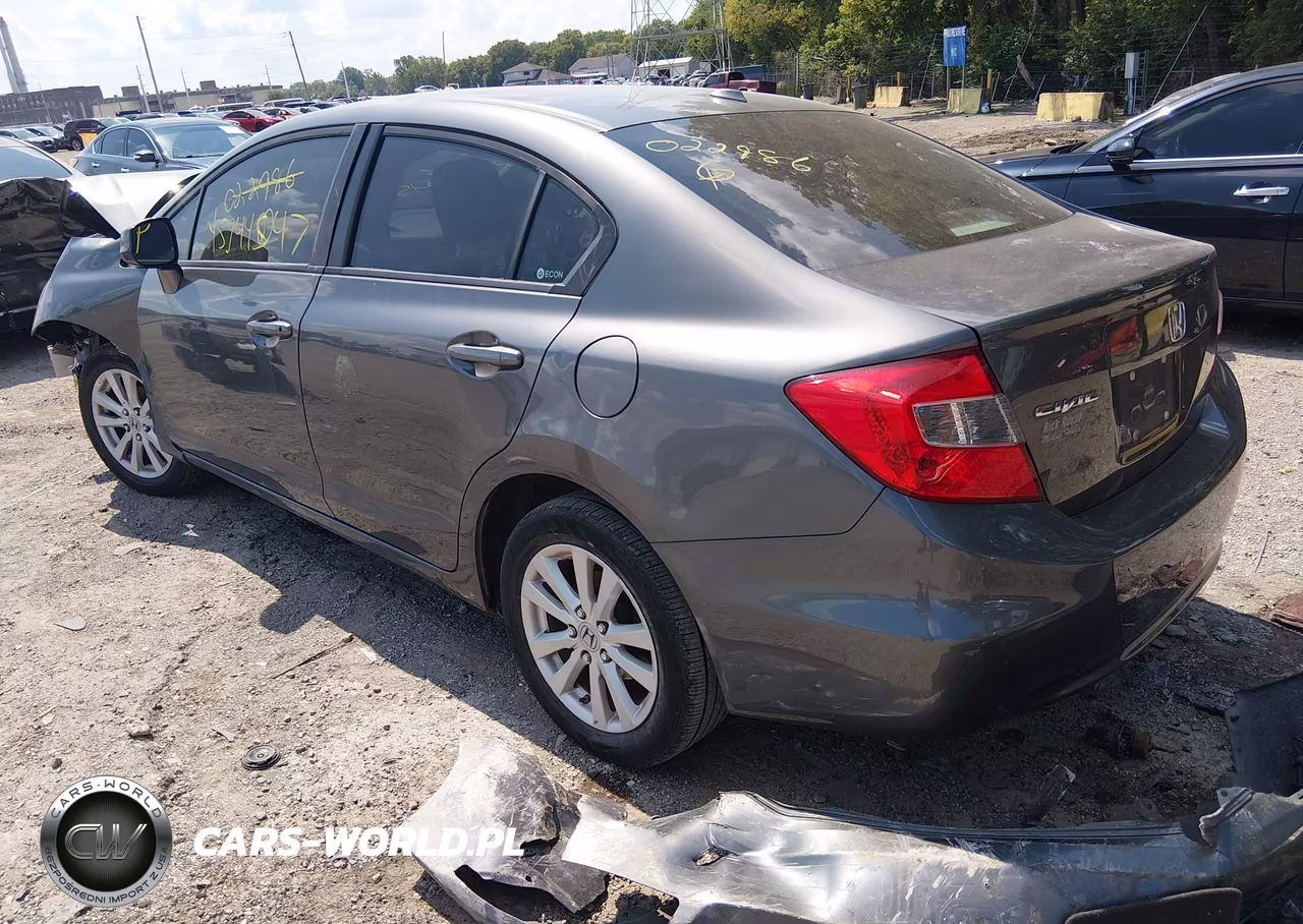 2012 Honda Civic Ex VIN:19XFB2F83CE022986 - 3