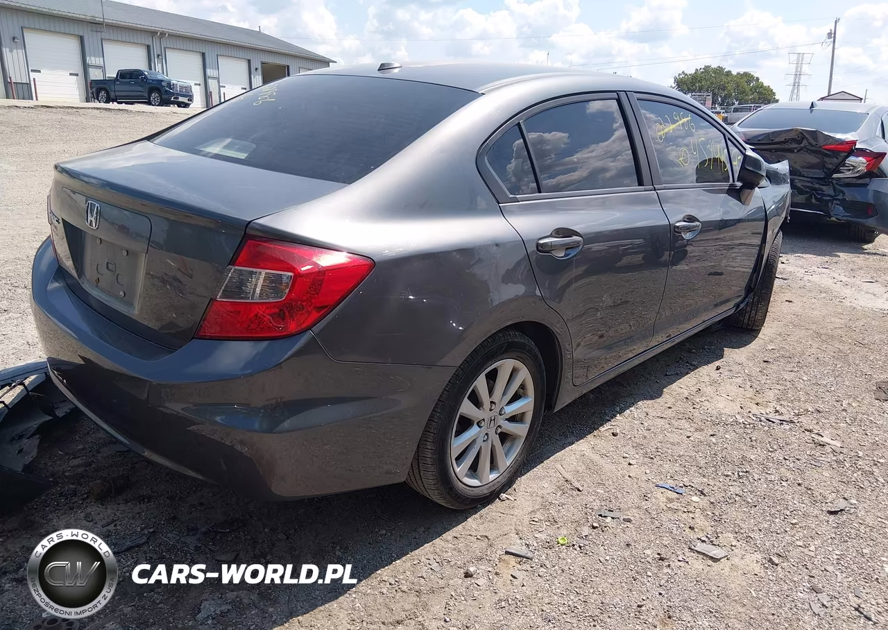 2012 Honda Civic Ex VIN:19XFB2F83CE022986 - 4