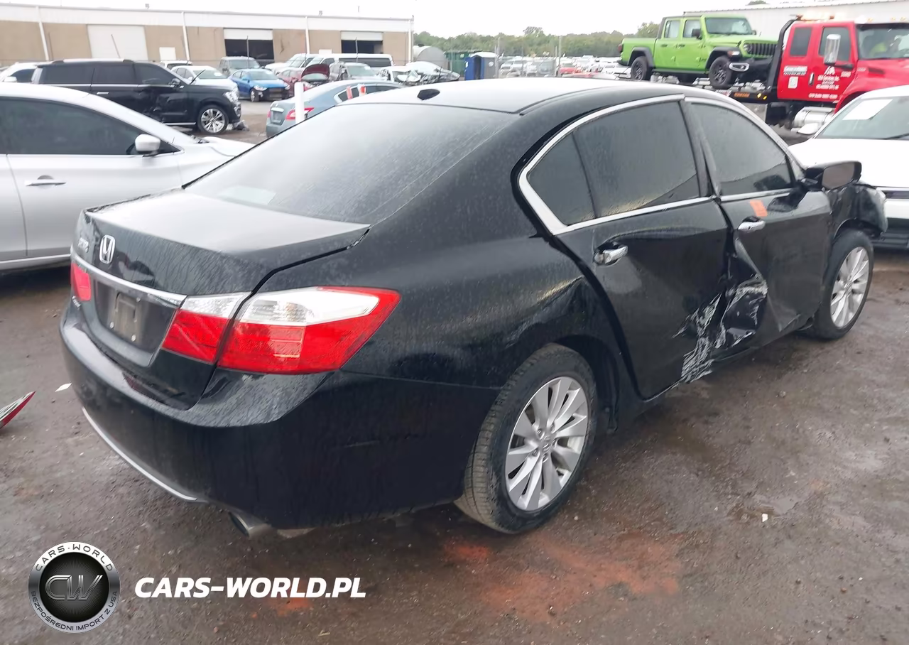 2013 Honda Accord Ex-L VIN:1HGCR2F85DA184784 - 4