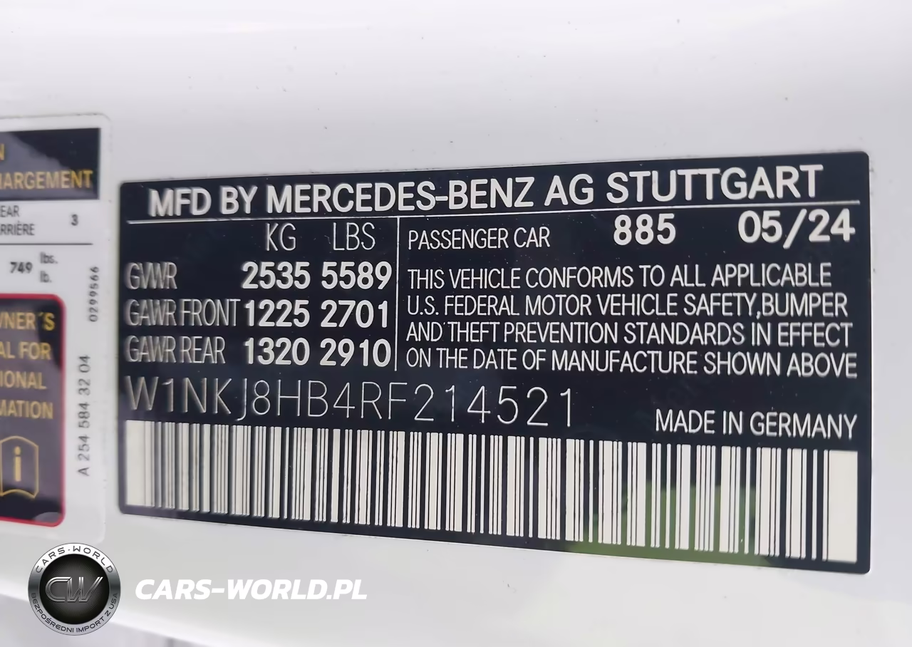 2024 Mercedes-Benz Amg Glc 43 Coupe 4Matic VIN:W1NKJ8HB4RF214521 - 9