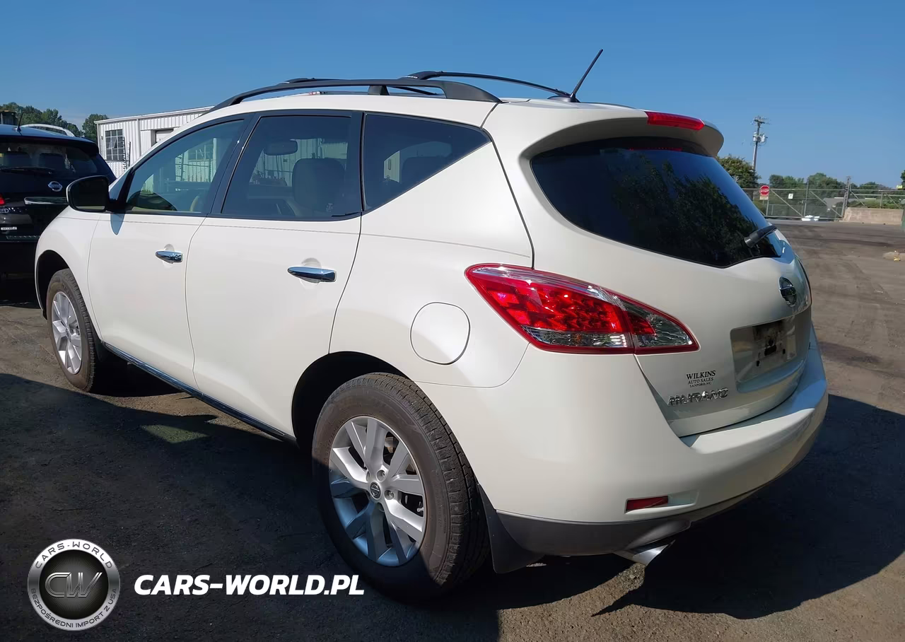 2014 Nissan Murano Sl VIN:JN8AZ1MU5EW420665 - 3