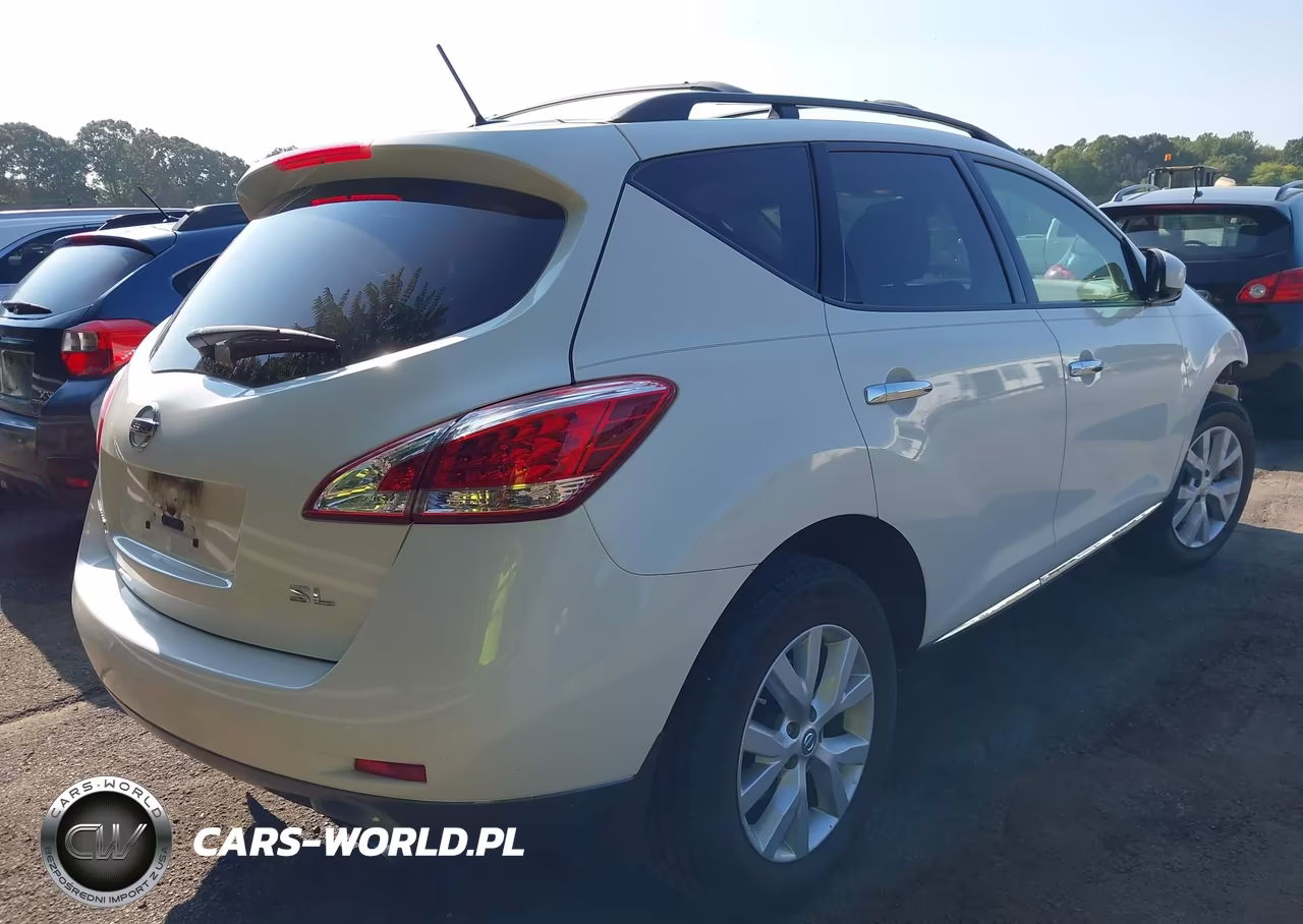 2014 Nissan Murano Sl VIN:JN8AZ1MU5EW420665 - 4