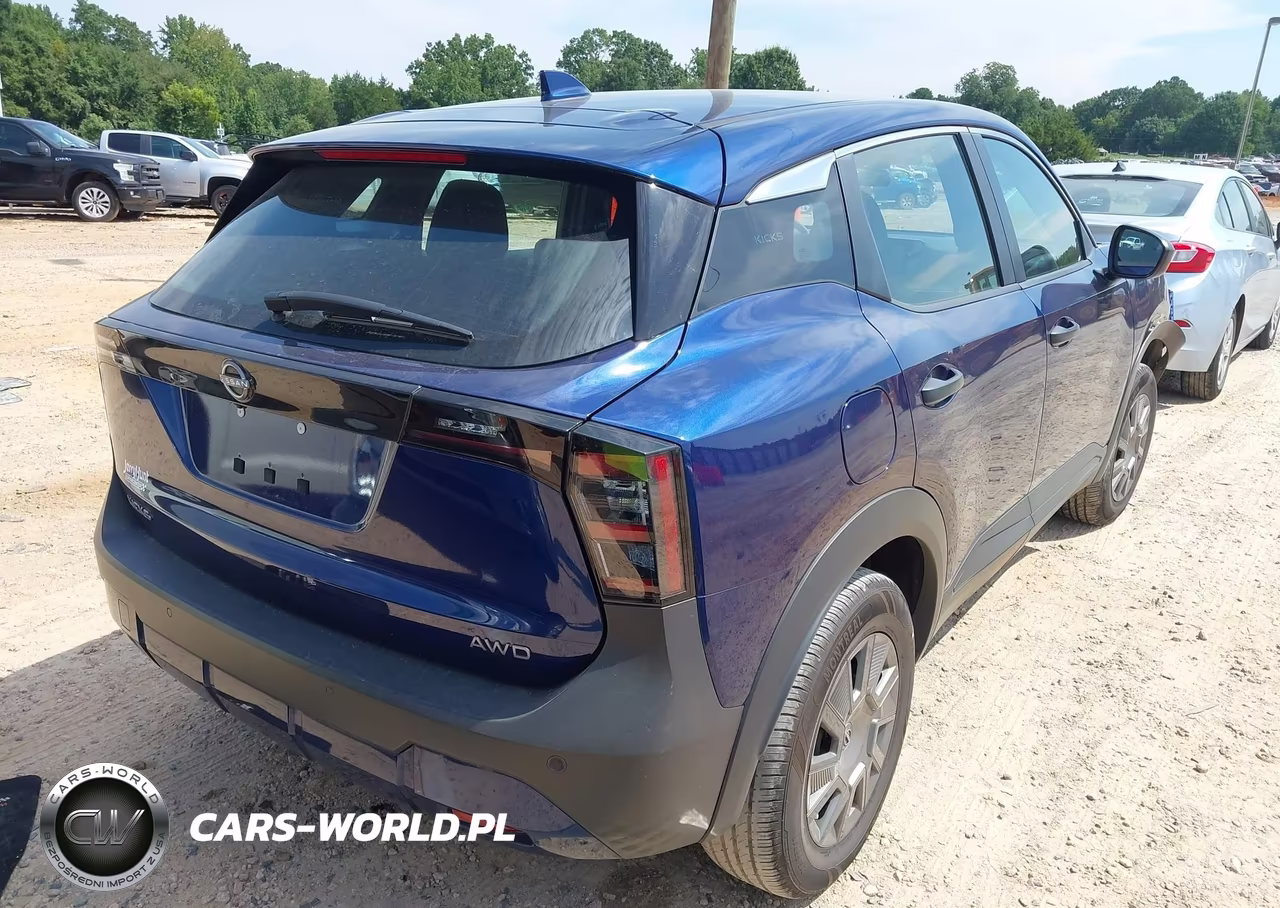 2025 Nissan Kicks S Intelligent Awd VIN:3N8AP6BB9SL362582 - 4