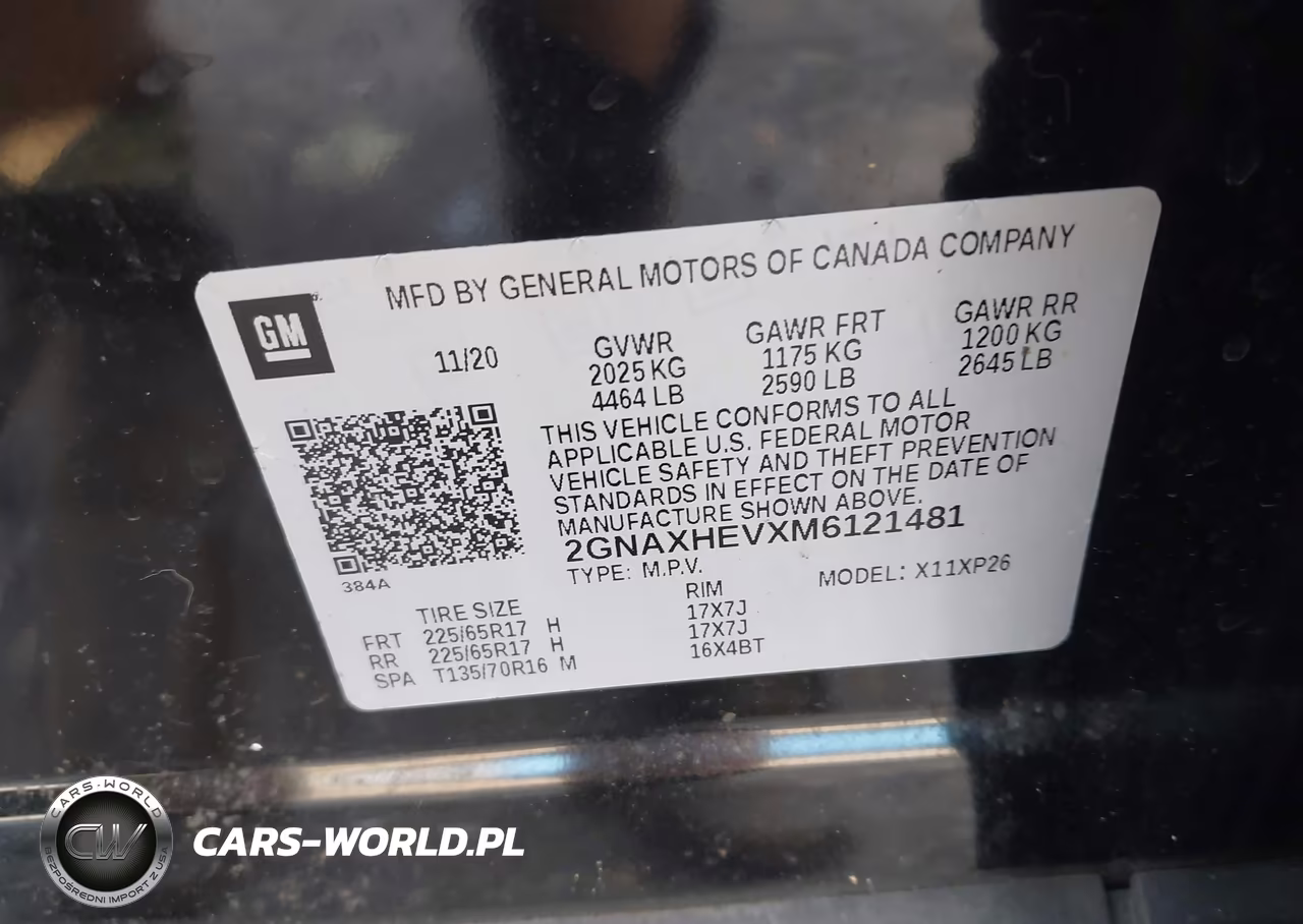 2021 Chevrolet Equinox Fwd Ls VIN:2GNAXHEVXM6121481 - 9