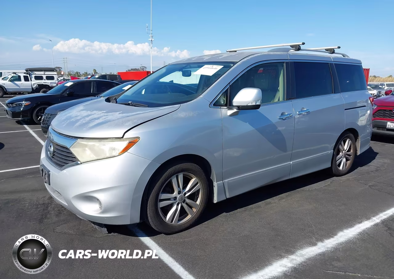 2012 Nissan Quest Le VIN:JN8AE2KP1C9045870 - 2