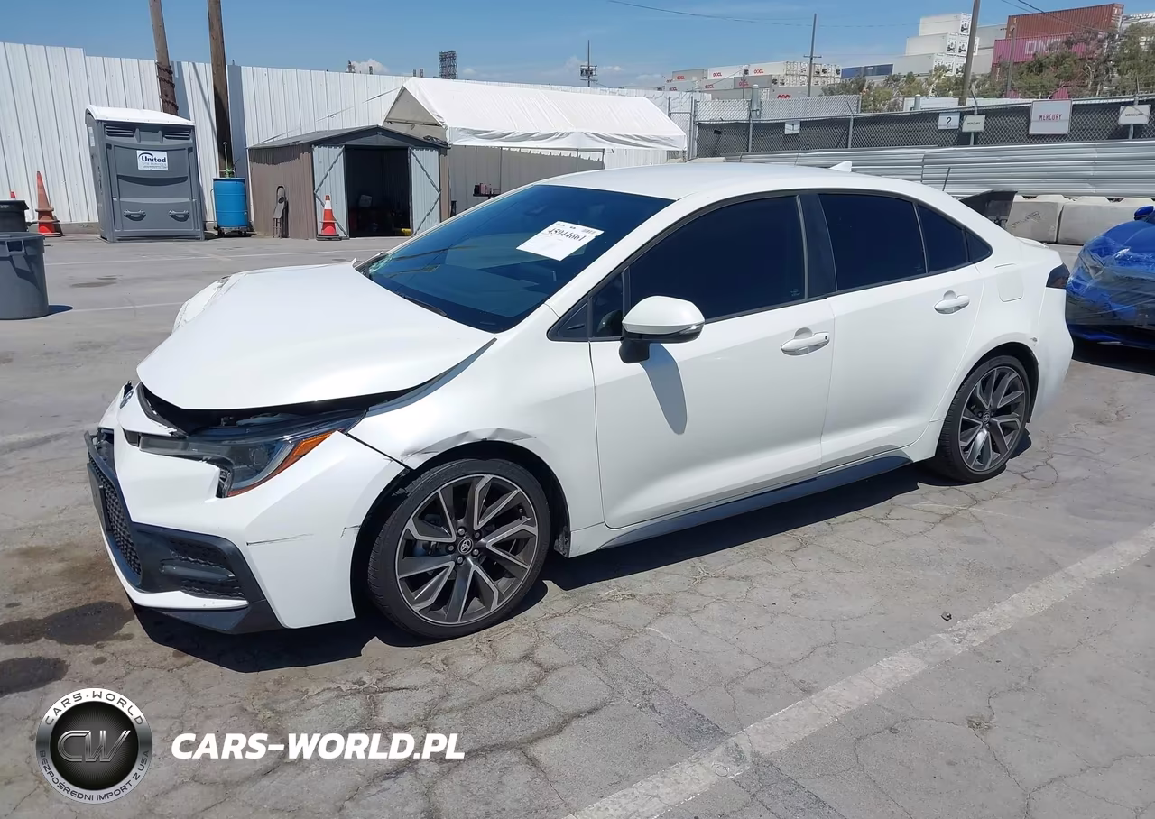 2020 Toyota Corolla Se VIN:5YFS4RCE8LP052320 - 2