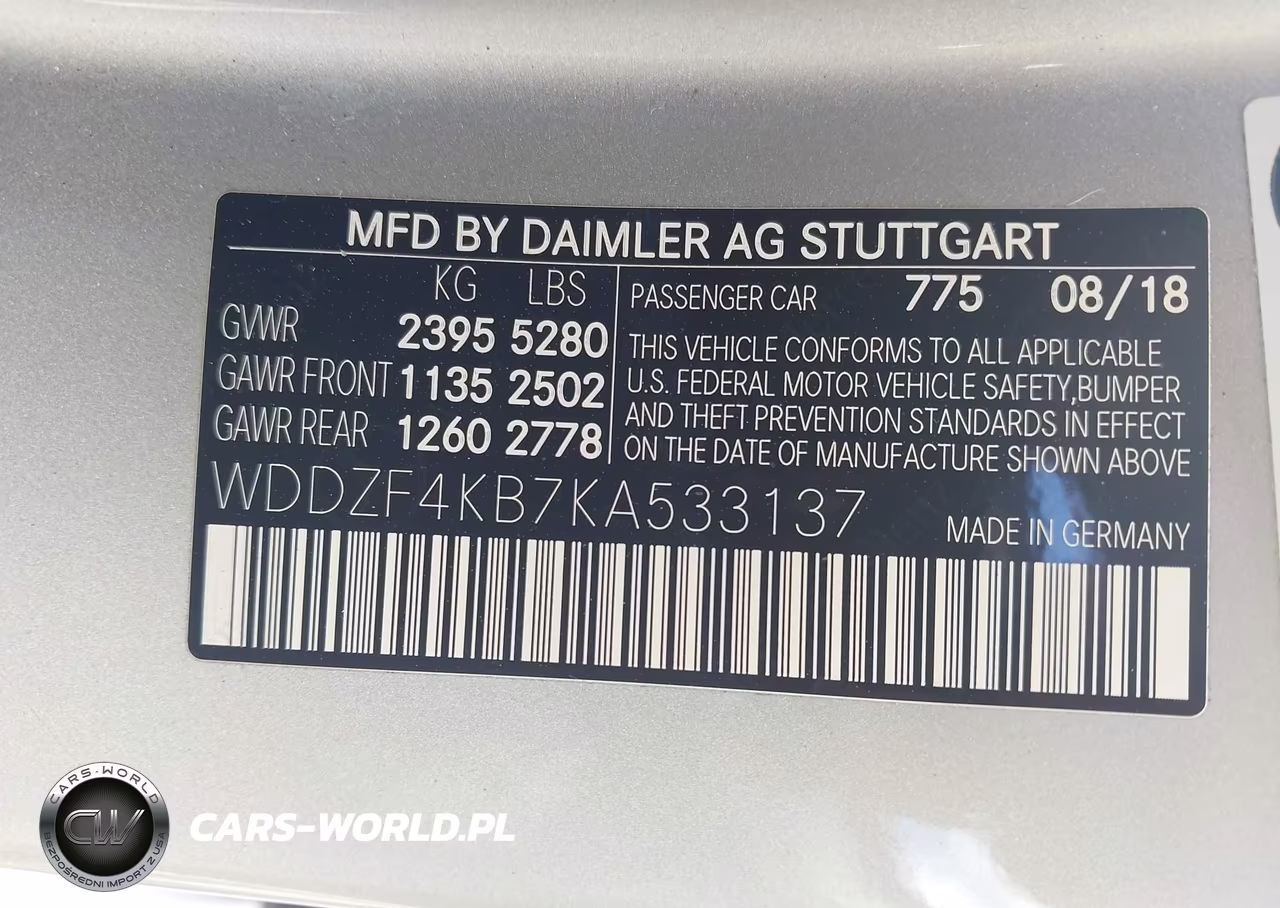 2019 Mercedes-Benz E 300 4Matic VIN:WDDZF4KB7KA533137 - 9