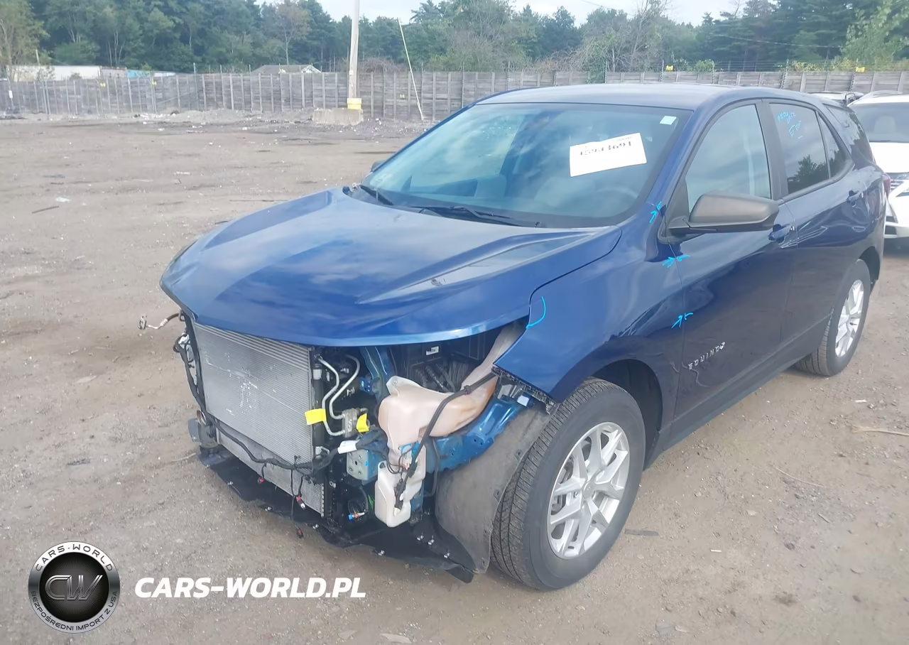 2022 Chevrolet Equinox Awd Ls VIN:3GNAXSEV3NS224712 - 2