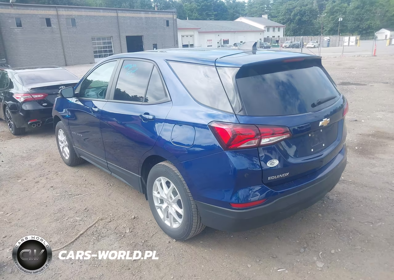 2022 Chevrolet Equinox Awd Ls VIN:3GNAXSEV3NS224712 - 3