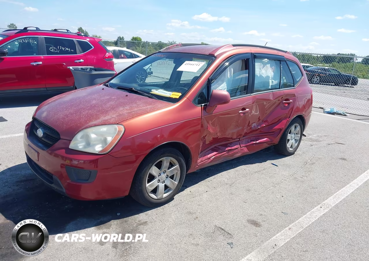 2007 Kia Rondo Lx VIN:KNAFG525177080077 - 2