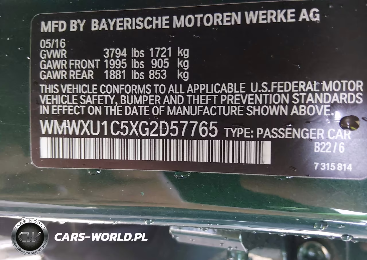 2016 Mini Hardtop Cooper VIN:WMWXU1C5XG2D57765 - 9