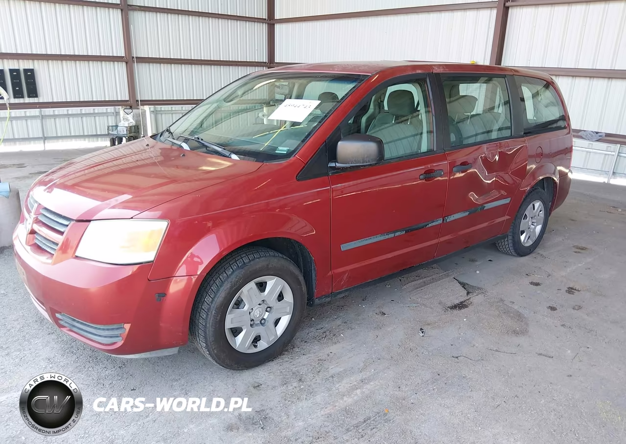 2008 Dodge Grand Caravan Se VIN:2D8HN44H88R712674 - 2