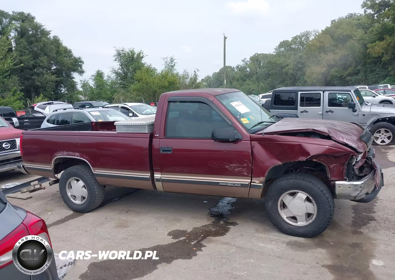 1997 GMC Sierra 1500 Sl Wideside VIN:1GTEK14R2VZ547451 - 14