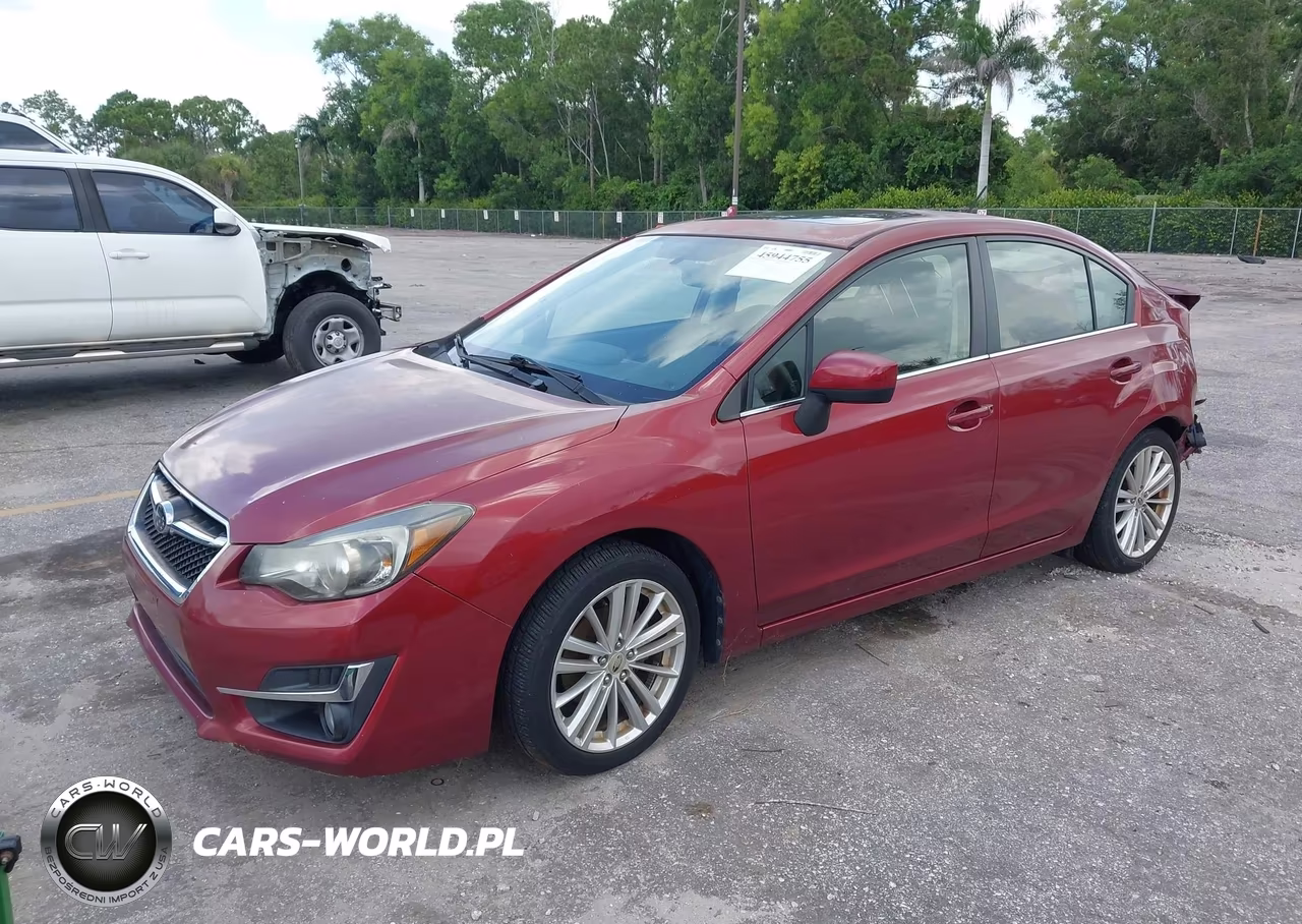 2016 Subaru Impreza 2.0I Premium VIN:JF1GJAF69GH003574 - 2