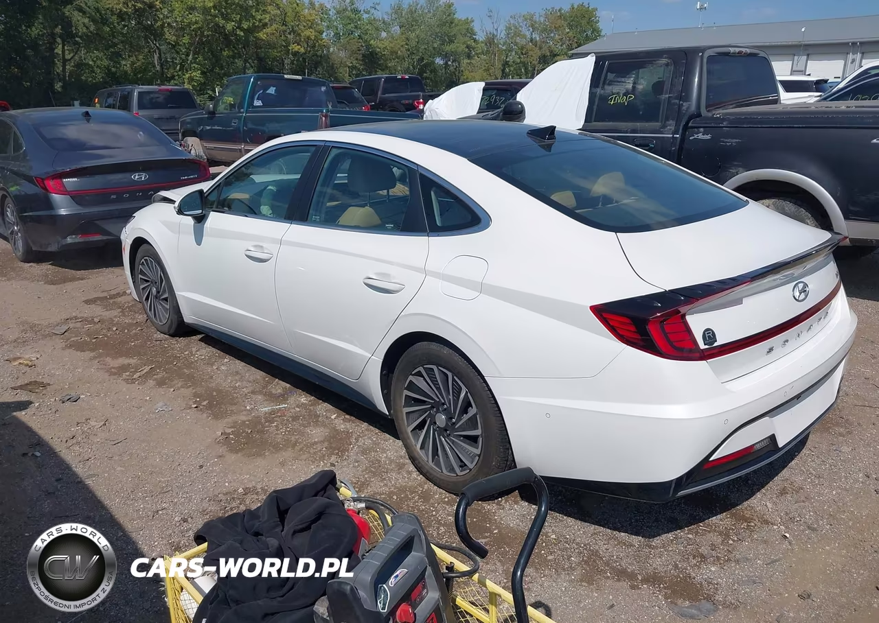 2022 Hyundai Sonata Hybrid Limited VIN:KMHL54JJ7NA045849 - 3