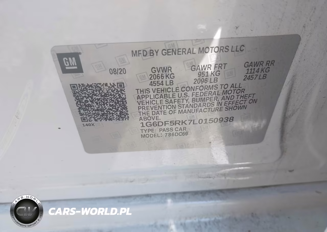 2020 Cadillac Ct4 Premium Luxury VIN:1G6DF5RK7L0150938 - 9