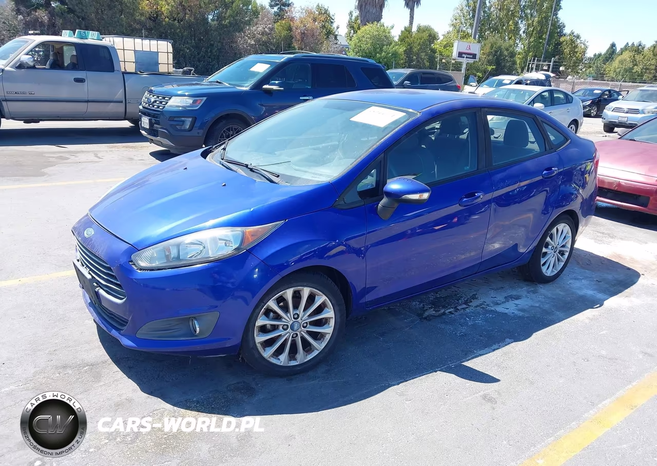2014 Ford Fiesta Se VIN:3FADP4BJ1EM154298 - 2