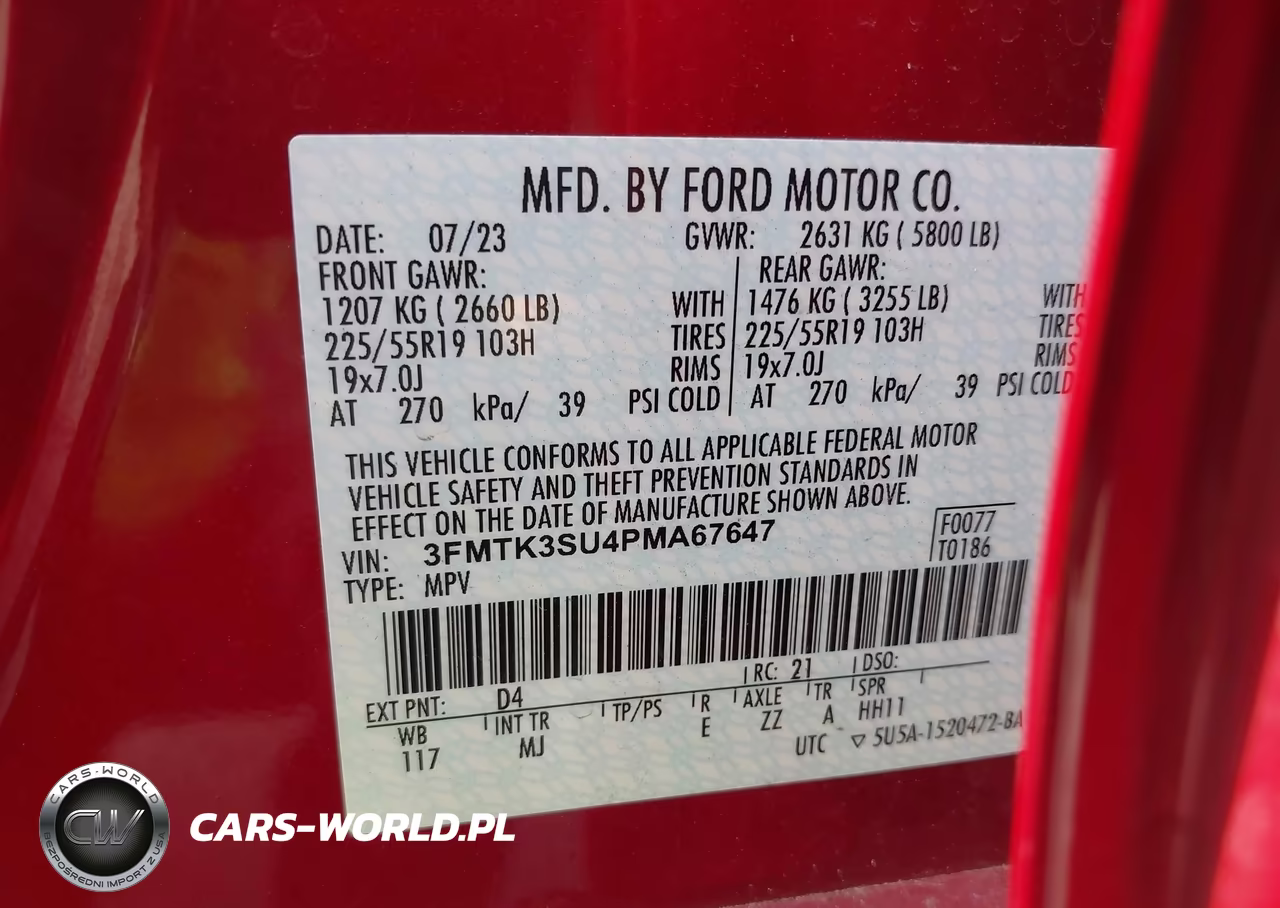 2023 Ford Mustang Mach-E Premium VIN:3FMTK3SU4PMA67647 - 9