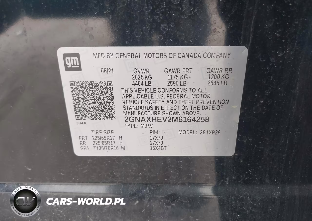2021 Chevrolet Equinox Fwd Ls VIN:2GNAXHEV2M6164258 - 9