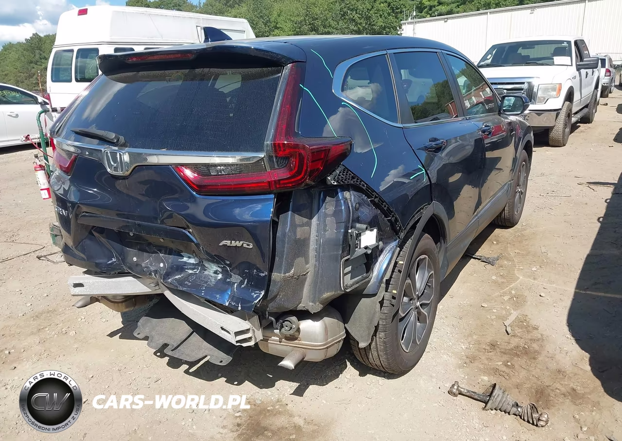 2022 Honda Cr-V Awd Ex-L VIN:2HKRW2H89NH601770 - 4