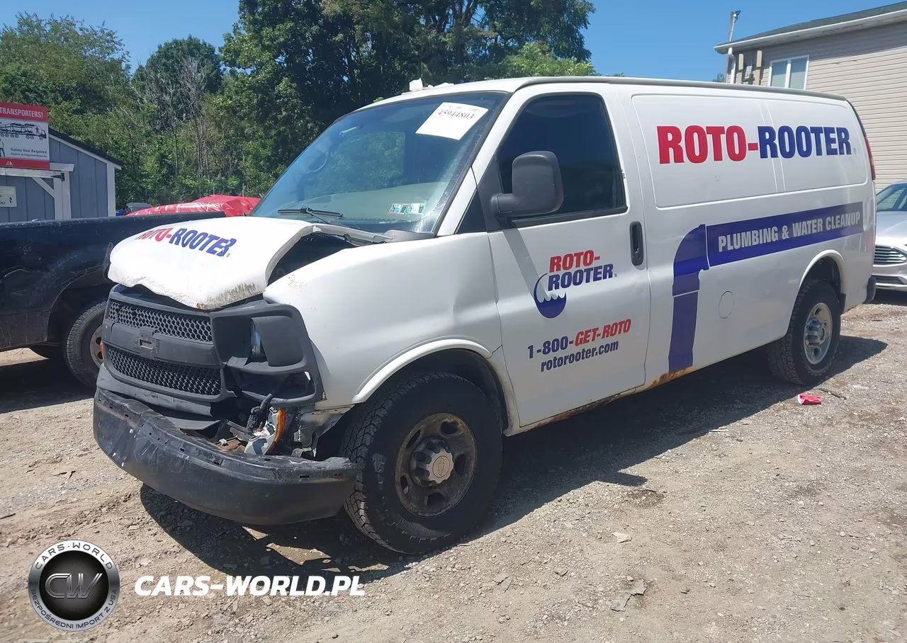 2011 Chevrolet Express 2500 Work Van VIN:1GCWGFFA7B1131058 - 2