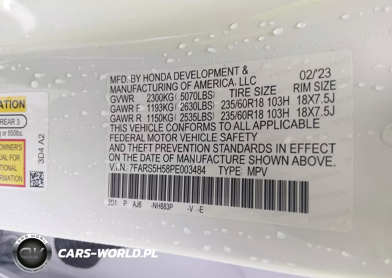 2023 Honda Cr-V Hybrid Sport VIN:7FARS5H58PE003484 - 9