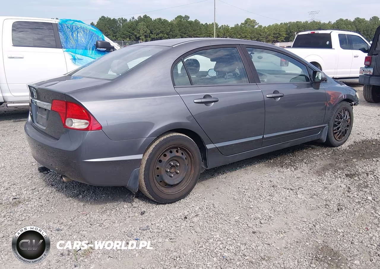2011 Honda Civic Lx VIN:19XFA1F5XBE038720 - 4