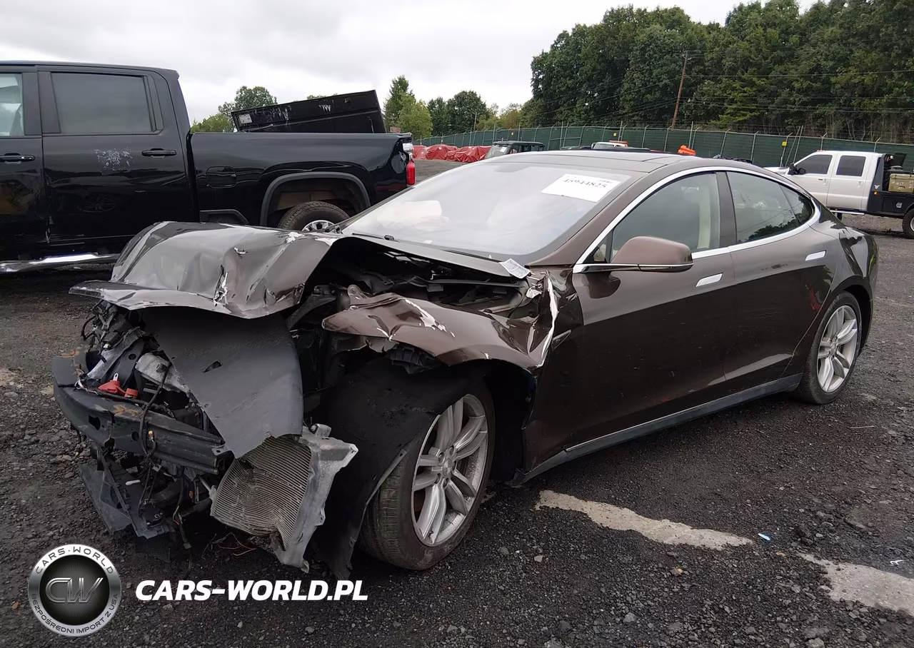 2014 Tesla Model S P85 VIN:5YJSA1H15EFP43707 - 2