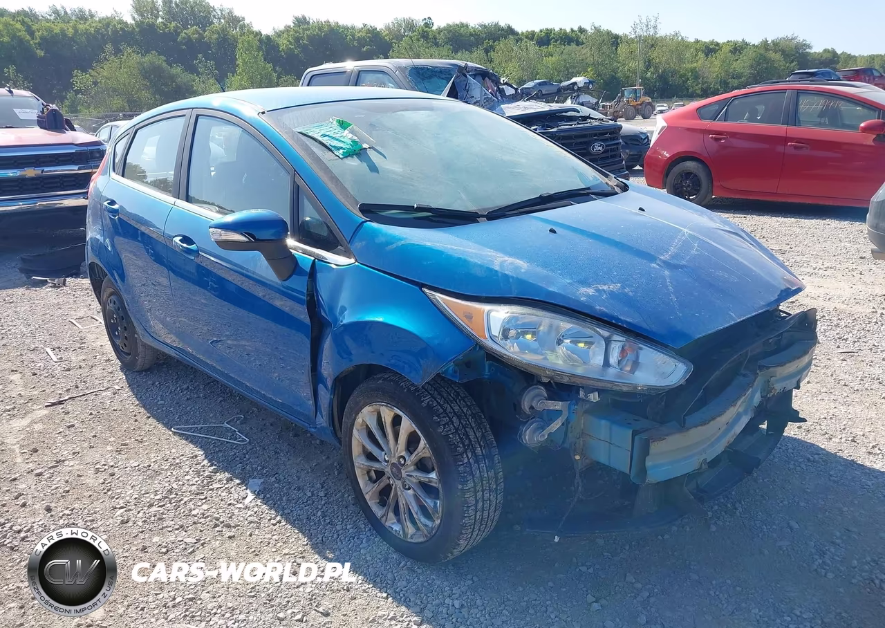 2017 Ford Fiesta Titanium VIN:3FADP4FJ2HM103732 - 1