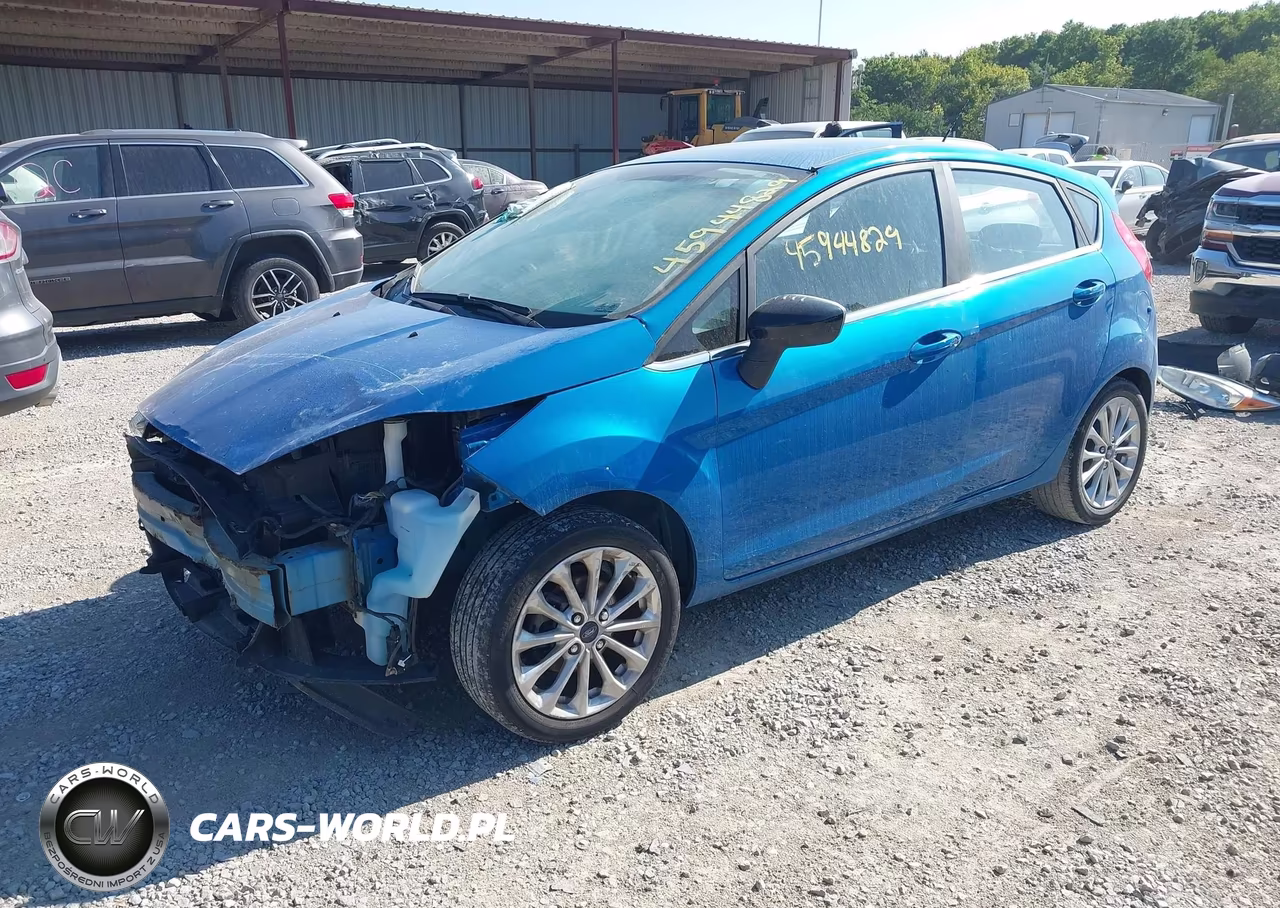 2017 Ford Fiesta Titanium VIN:3FADP4FJ2HM103732 - 2