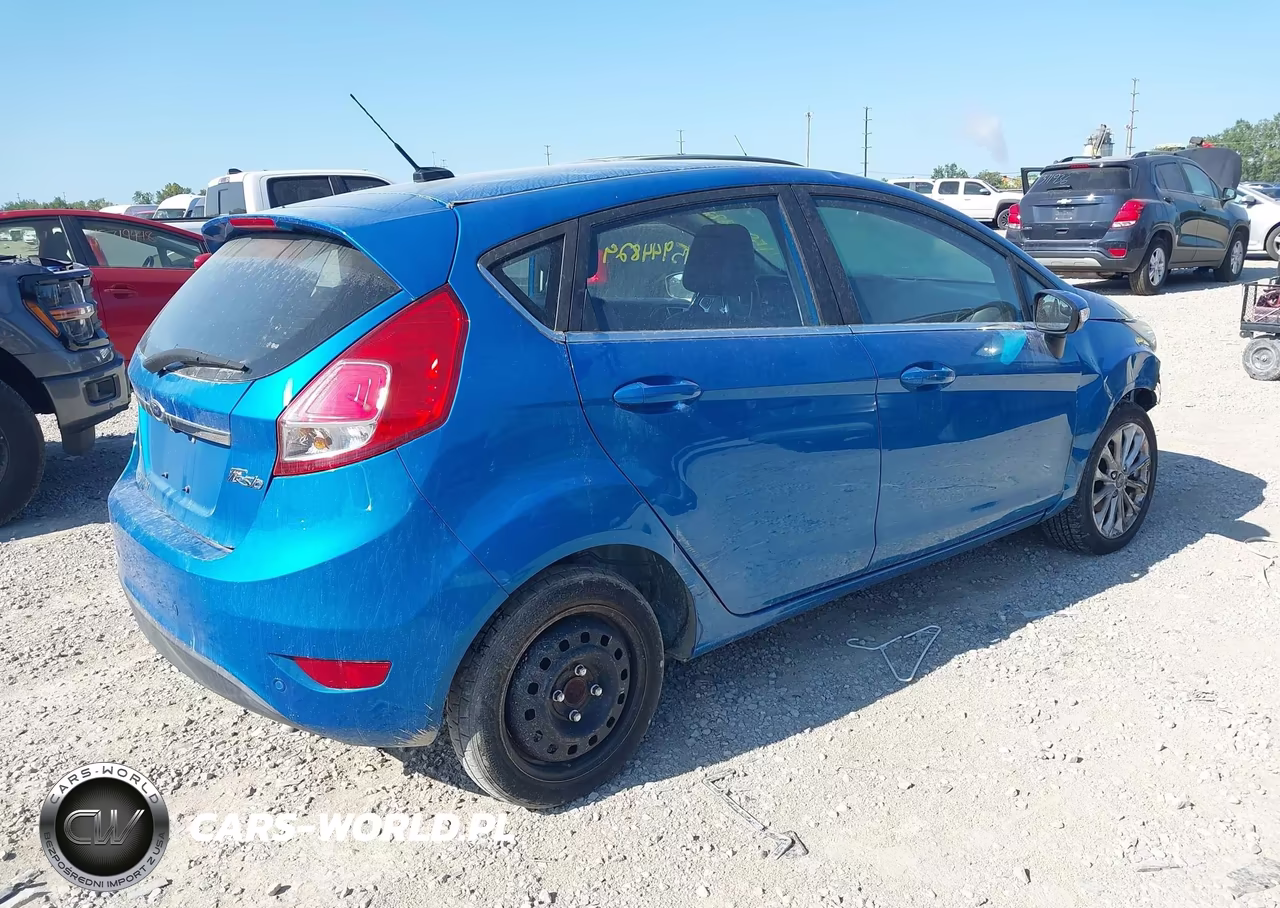 2017 Ford Fiesta Titanium VIN:3FADP4FJ2HM103732 - 4