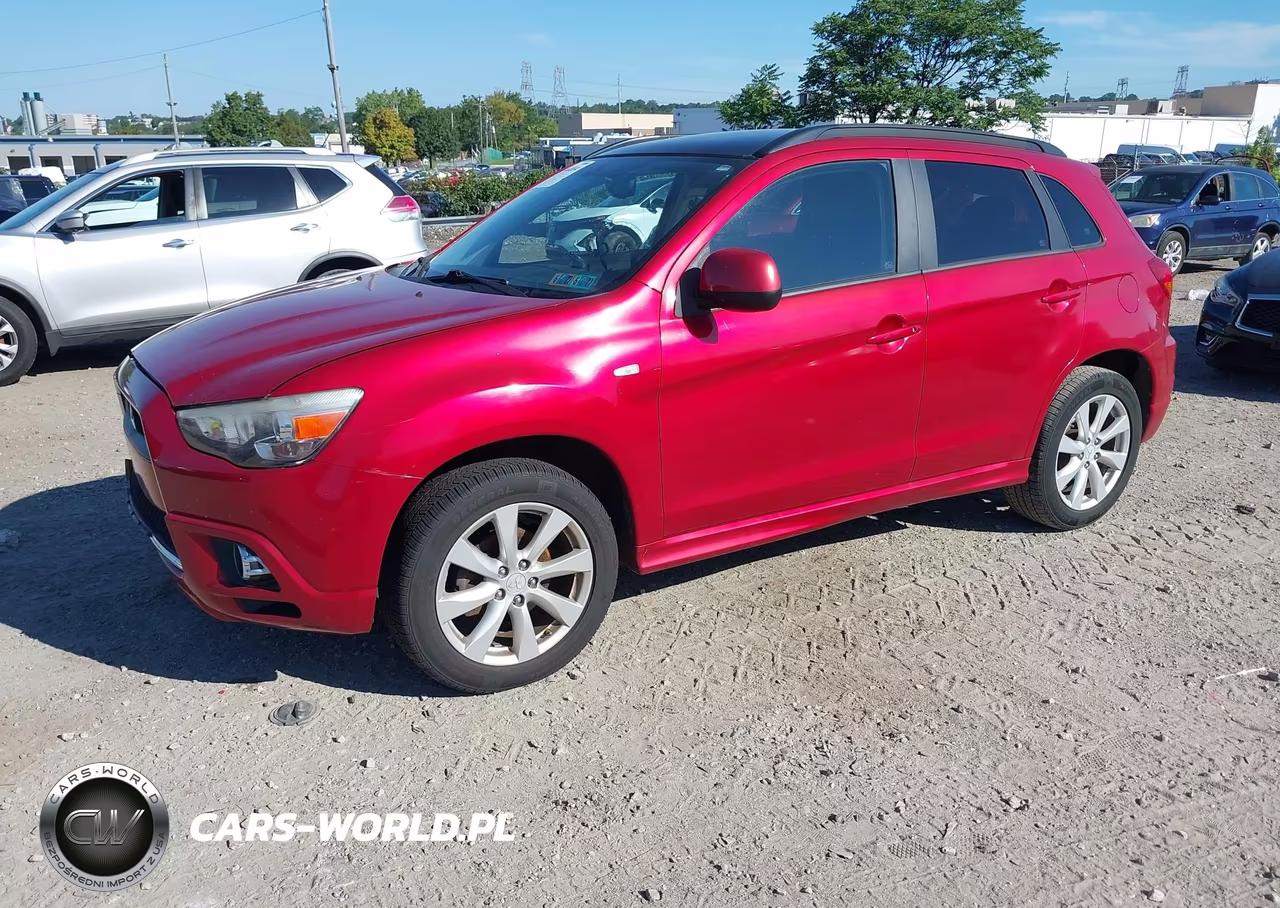 2012 Mitsubishi Outlander Sport Se VIN:JA4AR4AU8CZ007209 - 2
