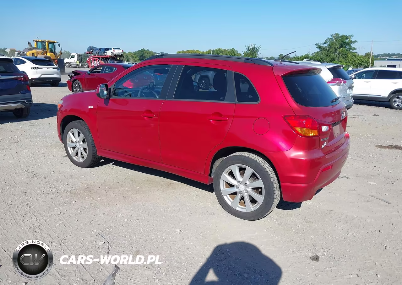 2012 Mitsubishi Outlander Sport Se VIN:JA4AR4AU8CZ007209 - 3