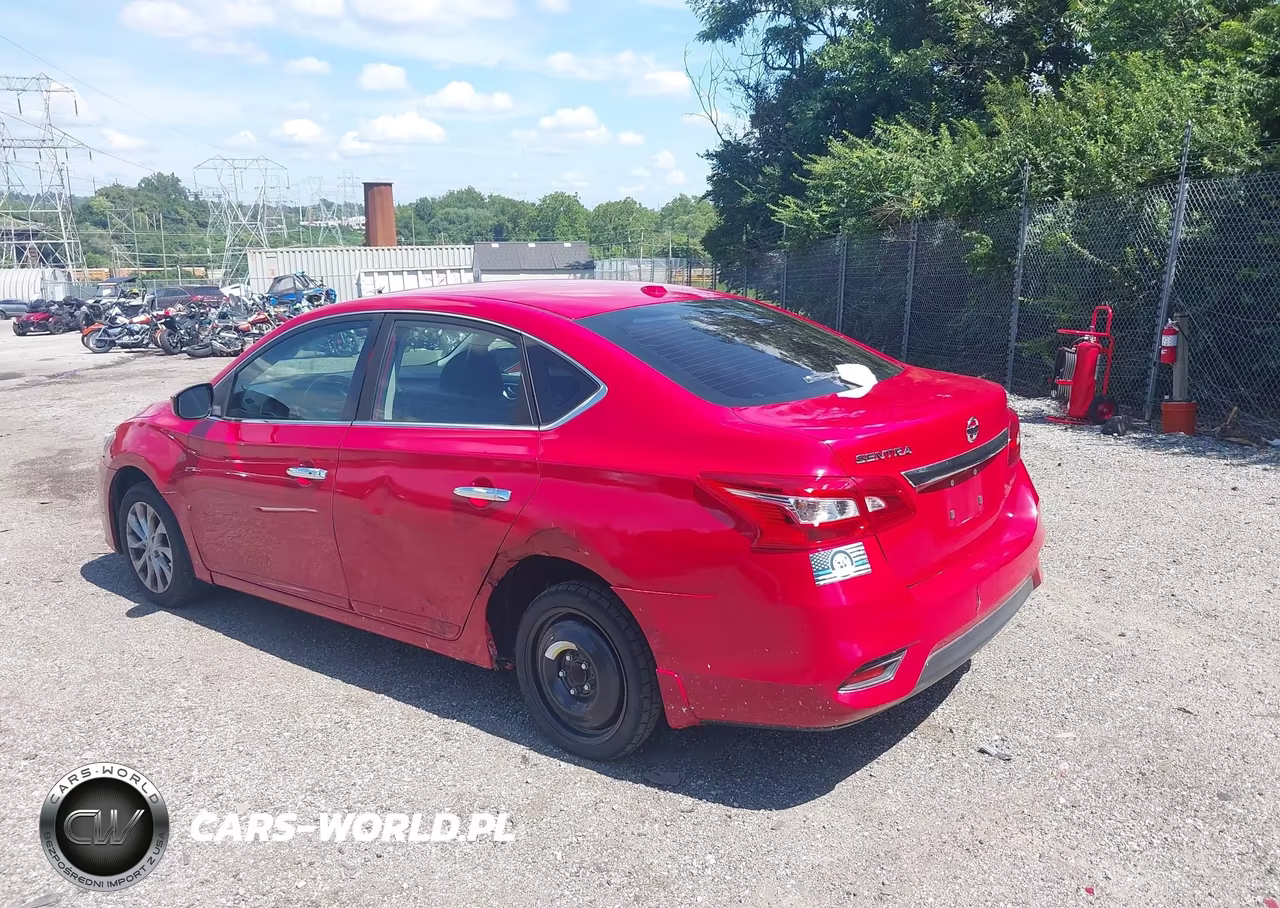 2018 Nissan Sentra Sv VIN:3N1AB7AP0JL617134 - 3