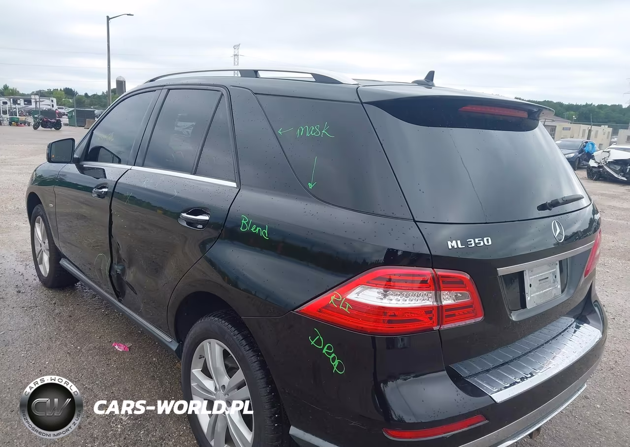 2012 Mercedes-Benz Ml 350 4Matic VIN:4JGDA5HB0CA061957 - 3