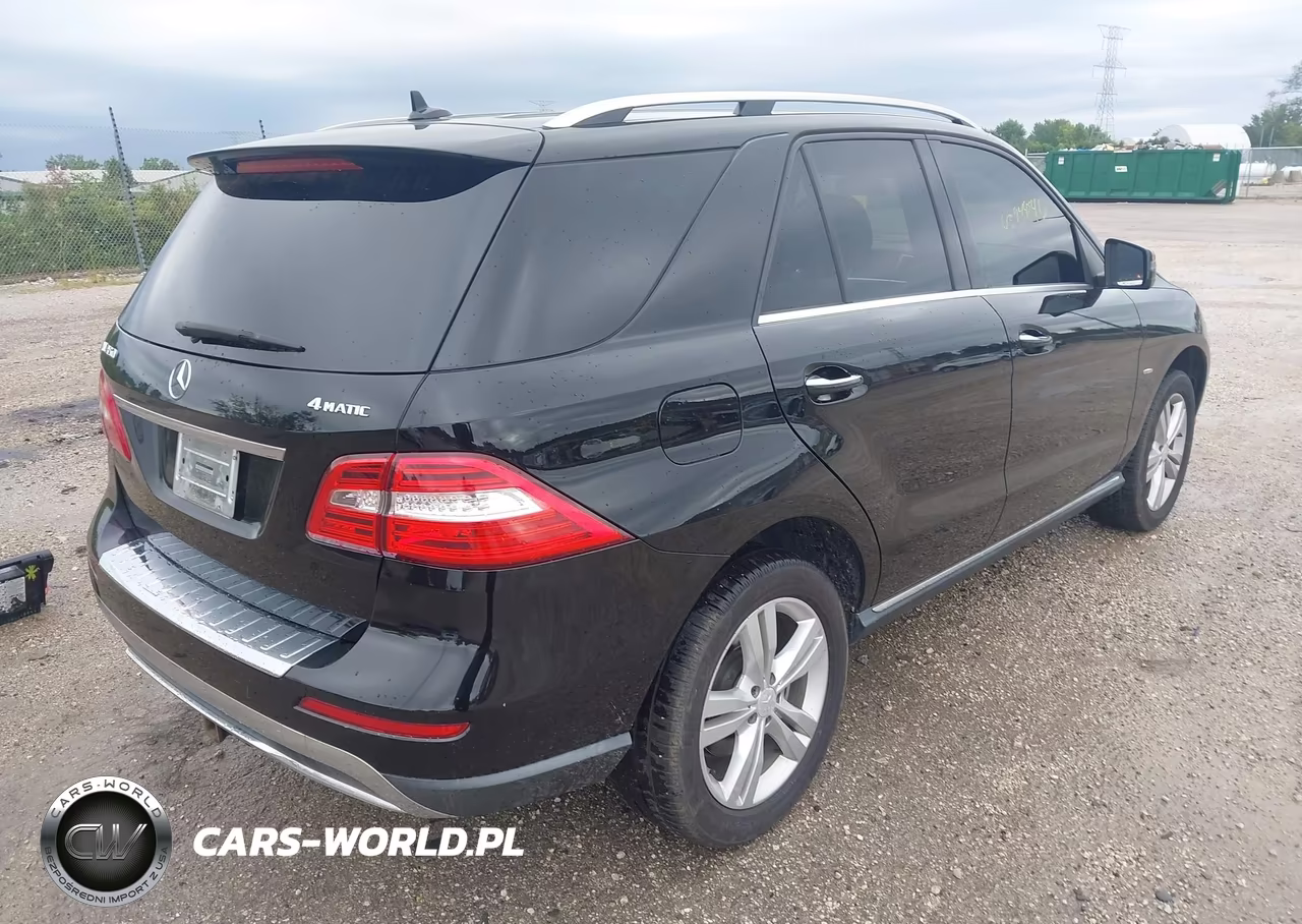 2012 Mercedes-Benz Ml 350 4Matic VIN:4JGDA5HB0CA061957 - 4
