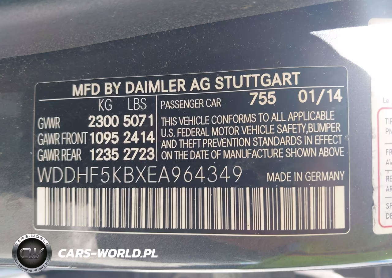 2014 Mercedes-Benz E 350 VIN:WDDHF5KBXEA964349 - 9