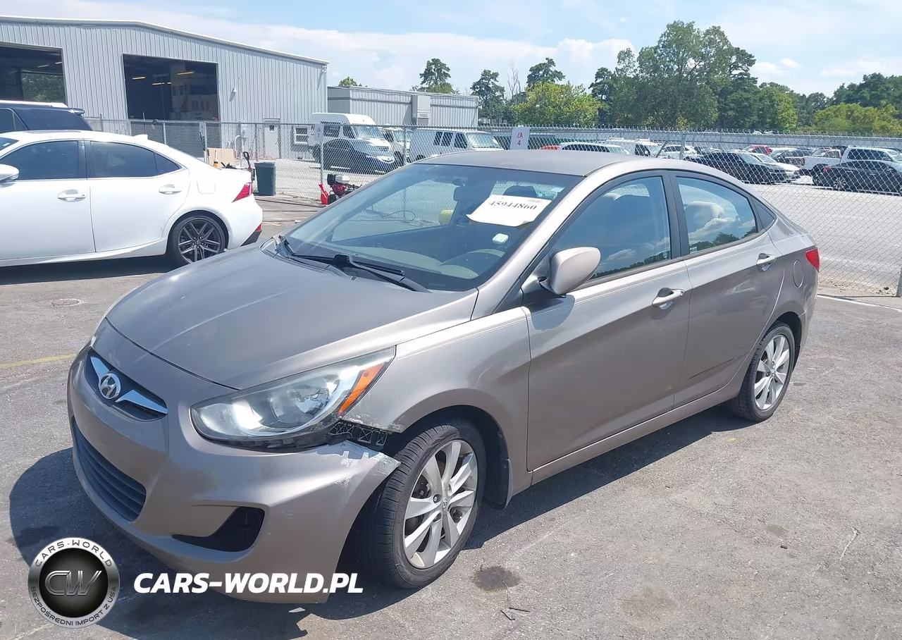 2013 Hyundai Accent Gls VIN:KMHCU4AE8DU441260 - 2