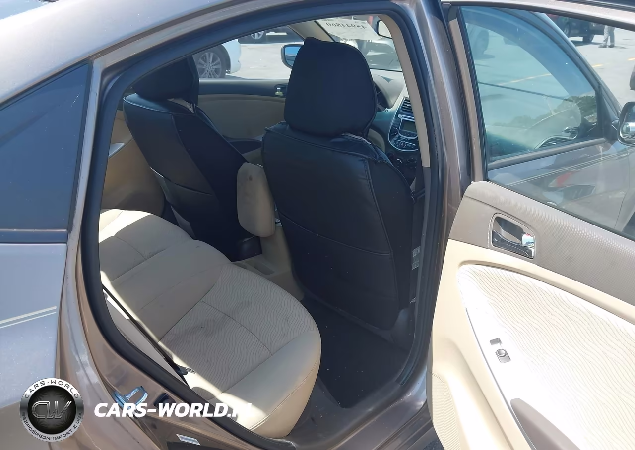 2013 Hyundai Accent Gls VIN:KMHCU4AE8DU441260 - 8