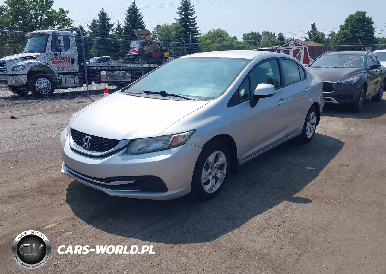 2013 Honda Civic Lx VIN:19XFB2F55DE094957 - 2