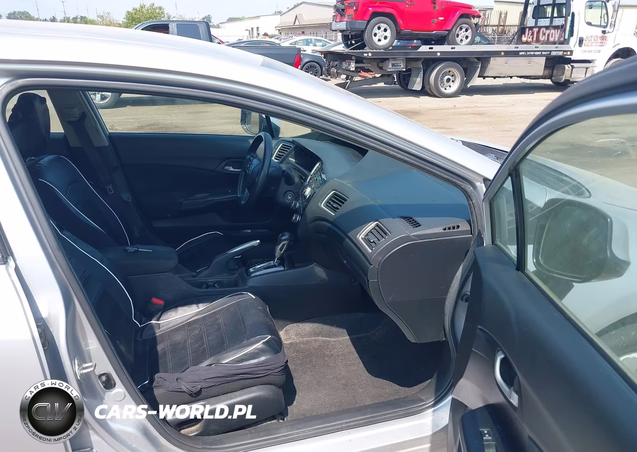 2013 Honda Civic Lx VIN:19XFB2F55DE094957 - 5