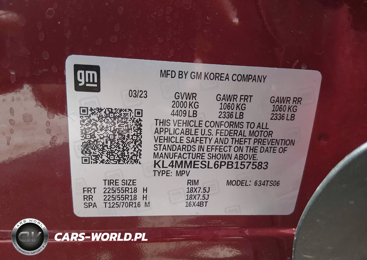 2023 Buick Encore Gx Select Awd VIN:KL4MMESL6PB157583 - 9