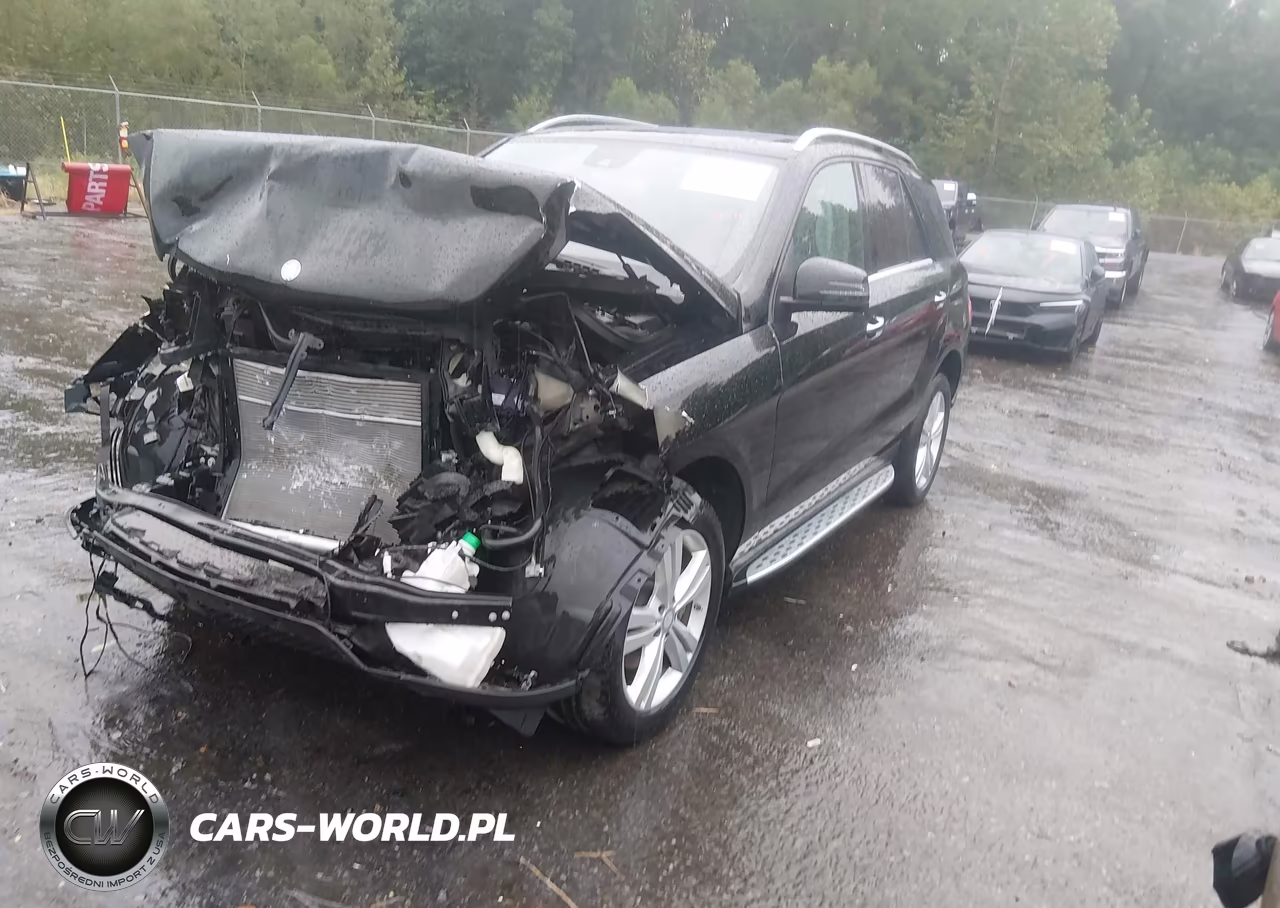 2015 Mercedes-Benz Ml 350 VIN:4JGDA5JB4FA452494 - 2
