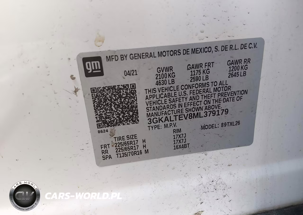 2021 GMC Terrain Awd Sle VIN:3GKALTEV8ML379179 - 9