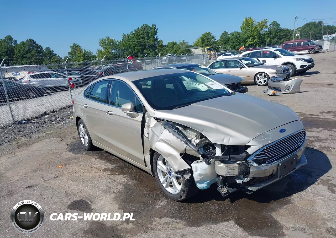 2018 Ford Fusion Se VIN:3FA6P0HD9JR192720 - 1