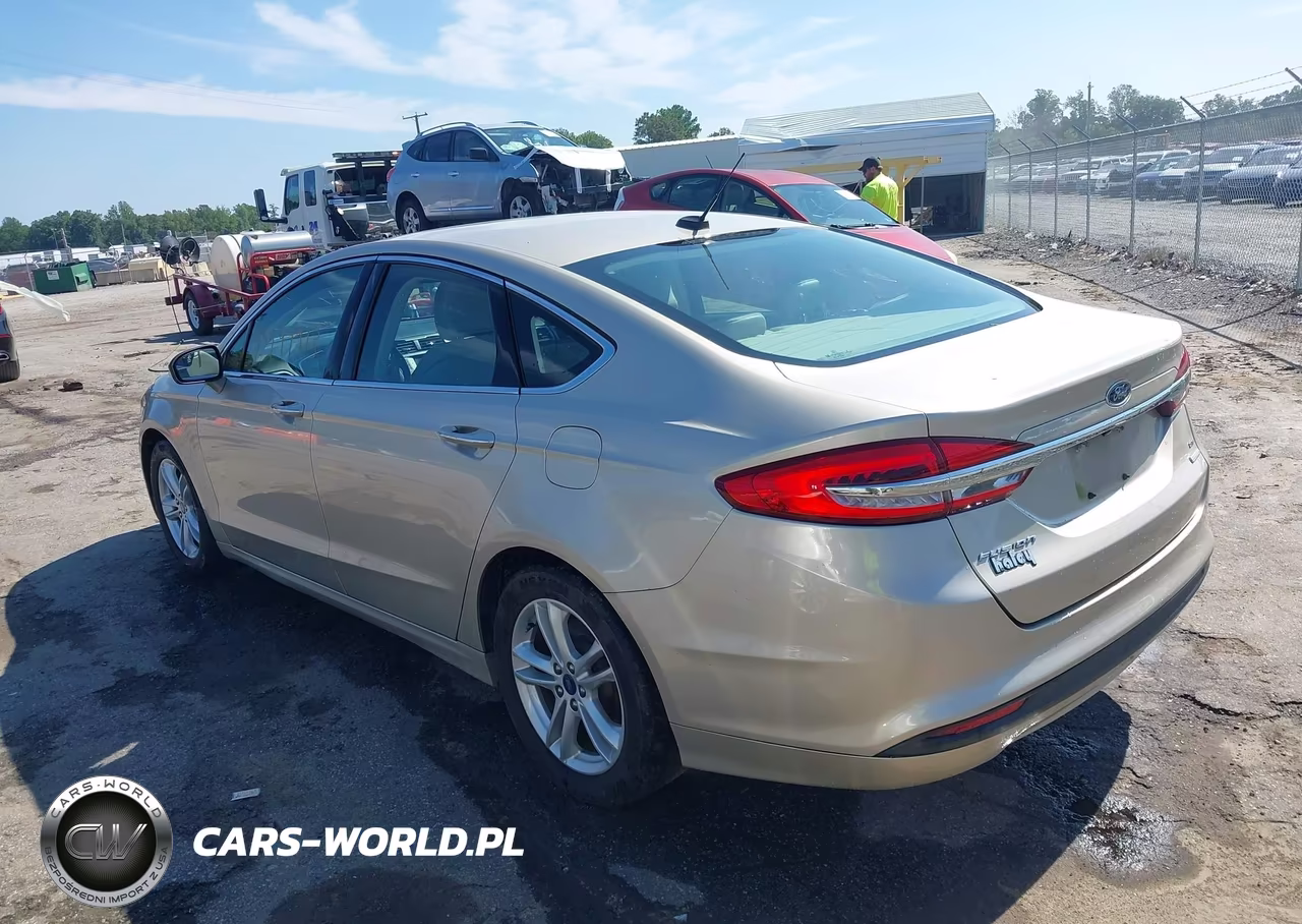 2018 Ford Fusion Se VIN:3FA6P0HD9JR192720 - 3