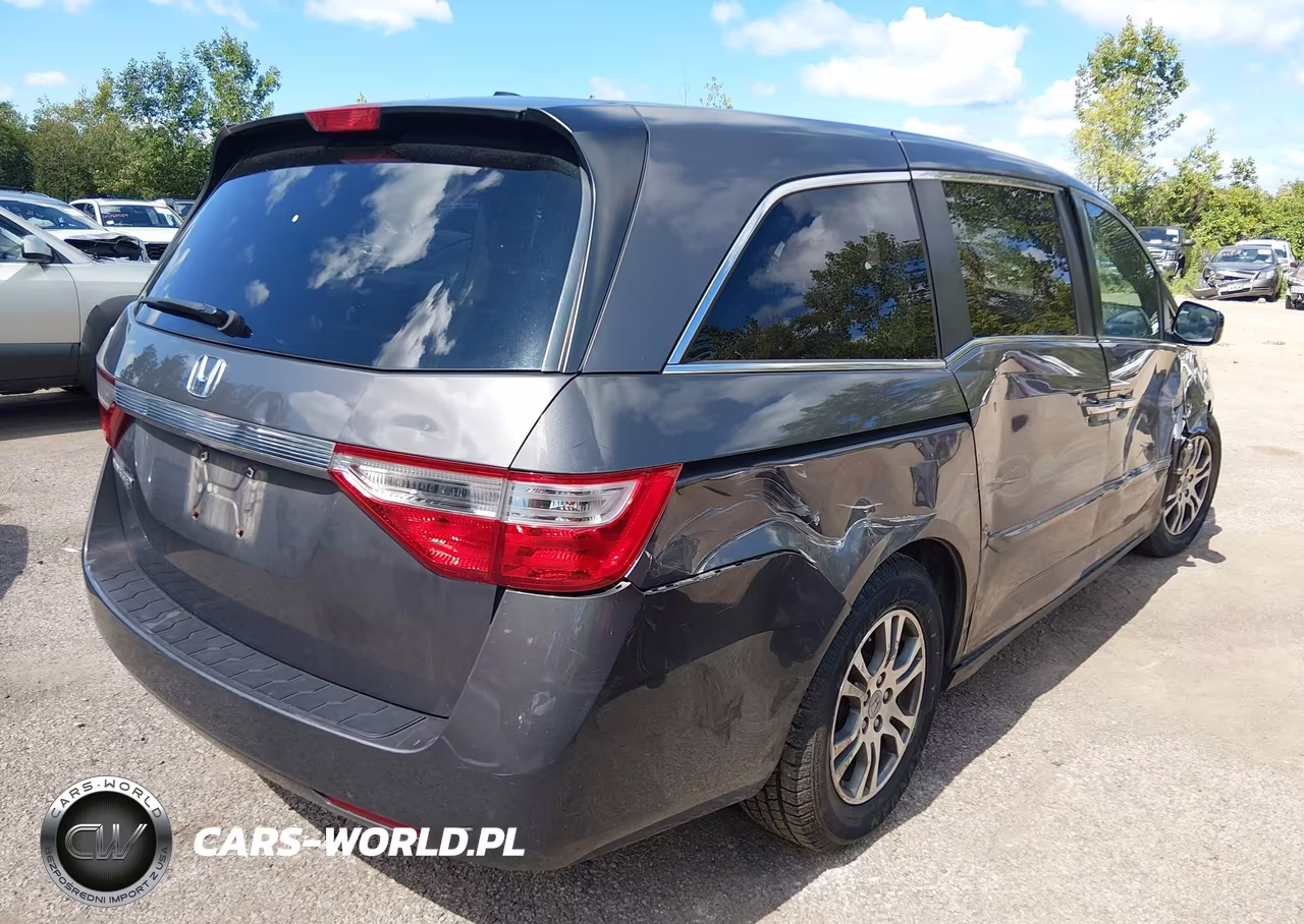 2013 Honda Odyssey Ex-L VIN:5FNRL5H64DB072248 - 4