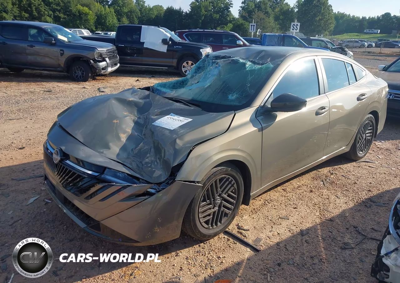 2026 Nissan Sentra Sv VIN:3N1AB9CV7TY219125 - 2